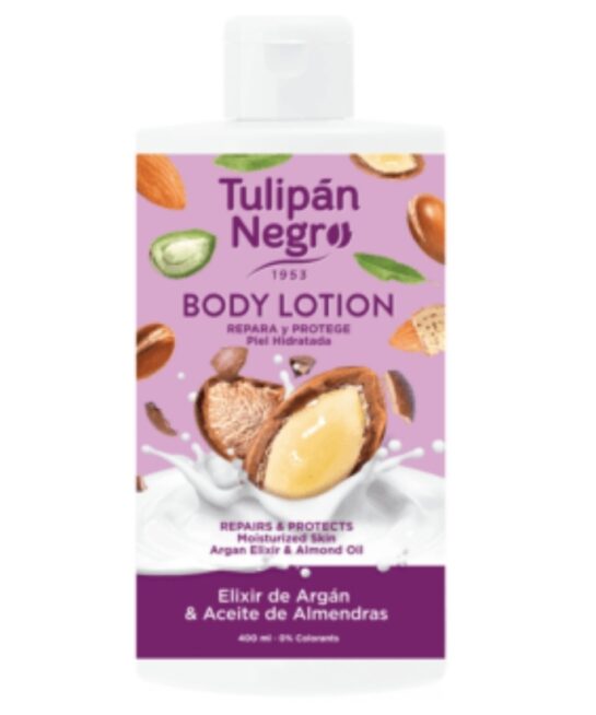 Body Lotion Tulipan Negro Elixir de Argan y Aceite de Almendras