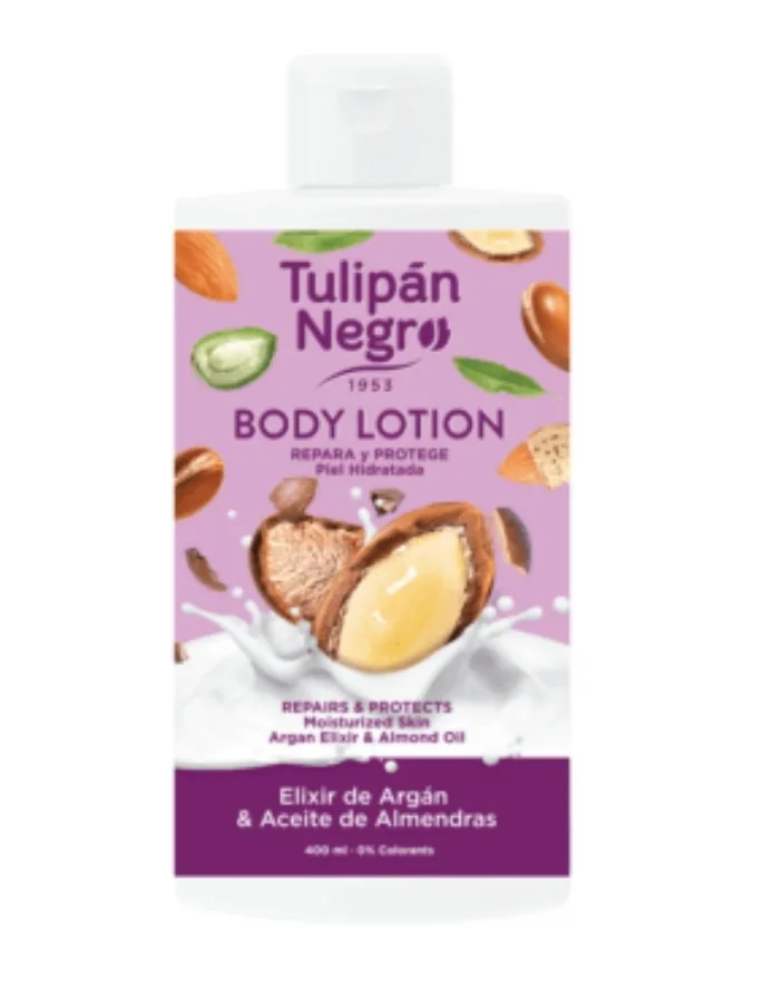Body Lotion Tulipan Negro Elixir de Argan y Aceite de Almendras