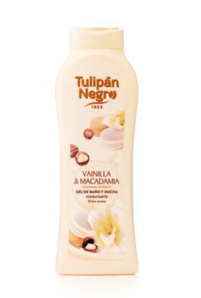 Gel de baño Tulipan Negro Vainilla y Macadamia