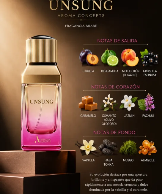 Perfumes Árabes 13 Unsung de Aroma Concepts