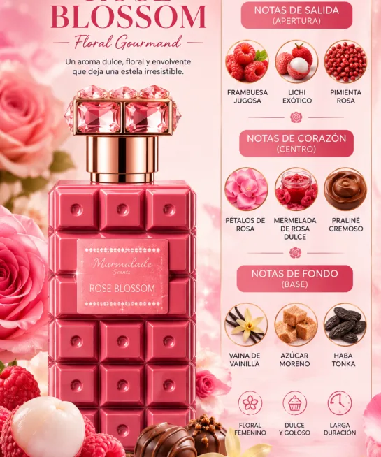 Perfumes Árabes 23 Rose Blossom de Shaikh Saeed